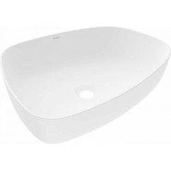 Mexen Ono   mosdó pultra helyezhetö  kompozit 51 x 39 cm,  fehér - 23045101 Pultra építhető Pultra építhető 406594 Mexen