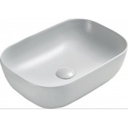 Mexen Rita   mosdó pultra helyezhetö  45 x 32 cm, platina mat - 21084563 Pultra építhető Pultra építhető 406594 Mexen