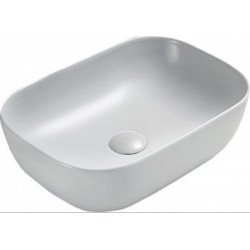 Mexen Rita   mosdó pultra helyezhetö  45 x 32 cm, platina mat - 21084563 Pultra építhető Pultra építhető 406594 Mexen