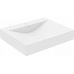 Mexen Poli   mosdó pultra helyezhetö  kompozit 1/O 60 x 48 cm,  fehér - 23026001 Pultra építhető Pultra építhető 406594 Mexen