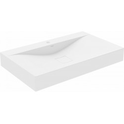 Mexen Poli   mosdó pultra helyezhetö  kompozit 1/O 80 x 48 cm,  fehér - 23028001 Pultra építhető Pultra építhető 406594 Mexen