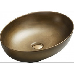 Mexen Iko   mosdó pultra helyezhetö  52 x 39 cm,  antikolt - 22245253 Pultra építhető Pultra építhető 406594 Mexen