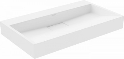 Mexen Ava   mosdó pultra helyezhetö  kompozit B/O 80 x 46 cm,  fehér - 23018000 Pultra építhető