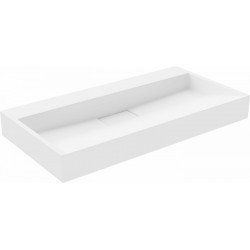 Mexen Ava   mosdó pultra helyezhetö  kompozit B/O 90 x 46 cm,  fehér - 23019000 Pultra építhető Pultra építhető 406594 Mexen