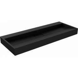 Mexen Ava   mosdó pultra helyezhetö  kompozit B/O 120 x 46 cm,  fekete - 23011270 Pultra építhető Pultra építhető 406594 Mexen