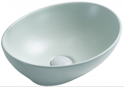 Mexen Elza   mosdó pultra helyezhetö  40 x 33 cm,  menta  mat - 21014046 Pultra építhető