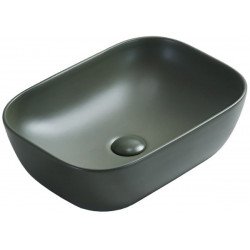 Mexen Rita   mosdó pultra helyezhetö  45 x 32 cm,  kaki mat - 21084543 Pultra építhető Pultra építhető 406594 Mexen