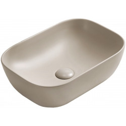 Mexen Rita   mosdó pultra helyezhetö  45 x 32 cm,  beige mat - 21084566 Pultra építhető Pultra építhető 406594 Mexen