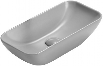 Mexen Klara   mosdó pultra helyezhetö  46 x 23 cm,  szürke   mat - 21564661 Pultra építhető