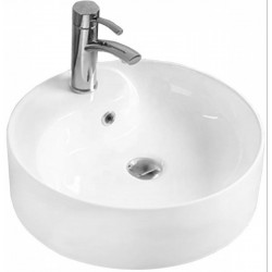 Mexen Lila Mosdó kagyló  46 x 46 cm, fehér  - 21824600 Mosdó csaplyukal Mosdó csaplyukal 406594 Mexen