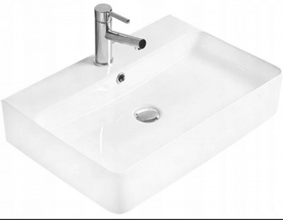 Mexen Benita Mosdó kagyló  60 x 41 cm, fehér  - 21396000 Mosdó csaplyukal