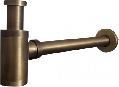 Mexen modó szifon kerek , bronz antik - 79950-30 Szifon
