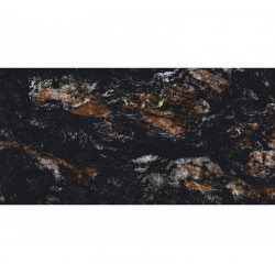 GR.MIDNIGHT BLACK 60X120,RETT., CAL I, 1.44 m2/box, 43.20 m2/pall Raviraj Padlolapok 60 x 120 Márványmintás Élcsiszolt Burkolatok 406594 Raviraj