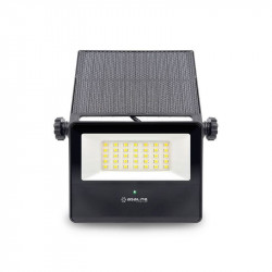 Asalite LED Szolár Reflektor Slim 10W 4000K (1300 lumen)+Mozgásérzékelő Szenzor Napelemes LED Reflektor