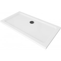 Mexen Slim Akril masszív zuhanytálca    120 x 70 cm, fehér + Ajándék szifon fekete - 40107012B Akril zuhanytálca Akril zuhanytálca 406594 Mexen