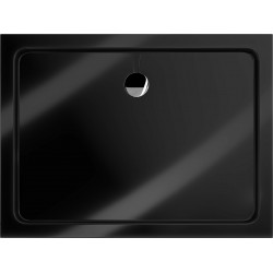 Mexen Slim Akril masszív zuhanytálca    110 x 70 cm,fekete + Ajándék szifon króm - 40707011 Akril zuhanytálca