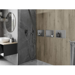 Mexen X-Wall-R  falba építhetö polc falfülke  30 x 20 cm, inox - 1910302010 Falfülke