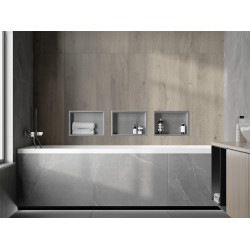 Mexen X-Wall-R  falba építhetö polc falfülke  30 x 20 cm, inox - 1910302010 Falfülke