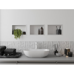 Mexen X-Wall-R  falba építhetö polc falfülke  30 x 20 cm, fehér  - 1920302010 Falfülke