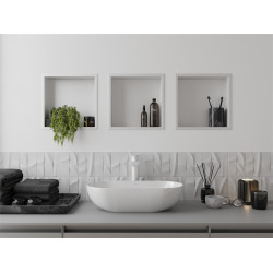 Mexen X-Wall-R  falba építhetö polc falfülke  30 x 30 cm, fehér  - 1920303010 Falfülke