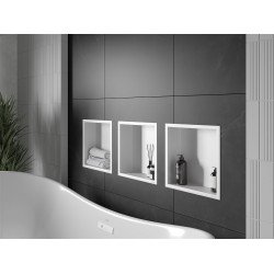 Mexen X-Wall-R  falba építhetö polc falfülke  30 x 30 cm, fehér  - 1920303010 Falfülke Falfülke 406959 Mexen