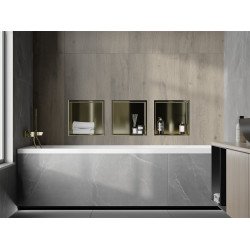 Mexen X-Wall-R  falba építhetö polc falfülke  30 x 30 cm, arany  - 1950303010 Falfülke