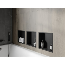 Mexen X-Wall-R  falba építhetö polc falfülke  30 x 30 cm, fekete  - 1970303010 Falfülke