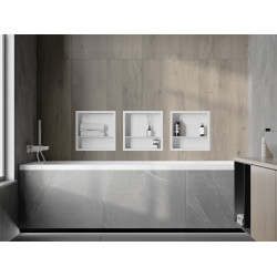 Mexen X-Wall-R  falba építhetö polc falfülke  polcal 30 x 30 cm, fehér  - 1920303010S Falfülke