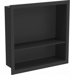 Mexen X-Wall-R  falba építhetö polc falfülke  polcal 30 x 30 cm, fekete  - 1970303010S Falfülke Falfülke 406959 Mexen