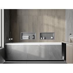 Mexen X-Wall-R  falba építhetö polc falfülke  45 x 20 cm, inox - 1910452010 Falfülke