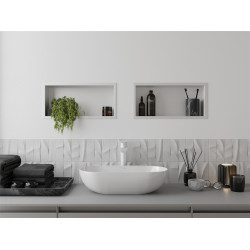 Mexen X-Wall-R  falba építhetö polc falfülke  45 x 20 cm, fehér  - 1920452010 Falfülke