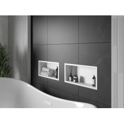 Mexen X-Wall-R  falba építhetö polc falfülke  45 x 20 cm, fehér  - 1920452010 Falfülke Falfülke 406959 Mexen