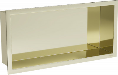 Mexen X-Wall-R  falba építhetö polc falfülke  45 x 20 cm, arany  - 1950452010 Falfülke