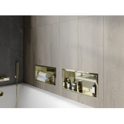 Mexen X-Wall-R  falba építhetö polc falfülke  45 x 20 cm, arany  - 1950452010 Falfülke