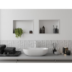 Mexen X-Wall-R  falba építhetö polc falfülke  45 x 30 cm, fehér  - 1920453010 Falfülke