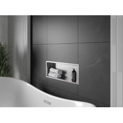 Mexen X-Wall-R  falba építhetö polc falfülke  60 x 20 cm, inox - 1910602010 Falfülke Falfülke 406959 Mexen