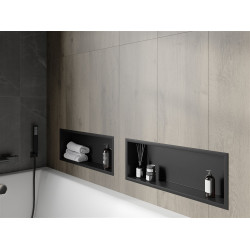 Mexen X-Wall-R  falba építhetö polc falfülke  60 x 20 cm, fekete  - 1970602010 Falfülke