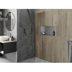 Mexen X-Wall-R  falba építhetö polc falfülke  60 x 30 cm, inox - 1910603010 Falfülke