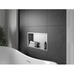 Mexen X-Wall-R  falba építhetö polc falfülke  60 x 30 cm, inox - 1910603010 Falfülke Falfülke 406959 Mexen