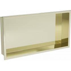 Mexen X-Wall-R  falba építhetö polc falfülke  60 x 30 cm, arany  - 1950603010 Falfülke Falfülke 406959 Mexen