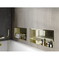 Mexen X-Wall-R  falba építhetö polc falfülke  60 x 30 cm, arany  - 1950603010 Falfülke