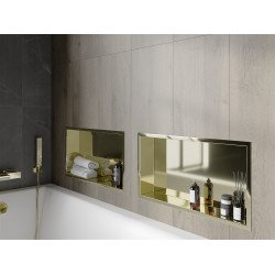 Mexen X-Wall-R  falba építhetö polc falfülke  60 x 30 cm, arany  - 1950603010 Falfülke