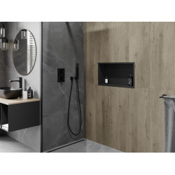 Mexen X-Wall-R  falba építhetö polc falfülke  60 x 30 cm, fekete  - 1970603010 Falfülke