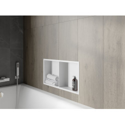 Mexen X-Wall-R  falba építhetö polc falfülke  polcal 60 x 30 cm, fehér  - 1920603010S Falfülke