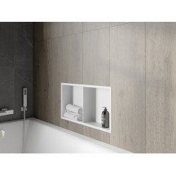 Mexen X-Wall-R  falba építhetö polc falfülke  polcal 60 x 30 cm, fehér  - 1920603010S Falfülke