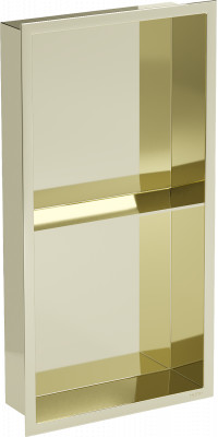 Mexen X-Wall-R  falba építhetö polc falfülke  polcal 60 x 30 cm, arany  - 1950603010S Falfülke
