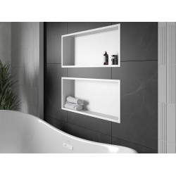 Mexen X-Wall-R  falba építhetö polc falfülke  75 x 30 cm, fehér  - 1920753010 Falfülke
