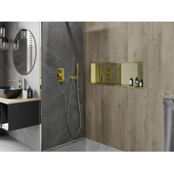 Mexen X-Wall-R  falba építhetö polc falfülke  90 x 30 cm, arany  - 1950903010 Falfülke