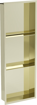 Mexen X-Wall-R  falba építhetö polc falfülke  polcal 90 x 30 cm, arany  - 1950903010S Falfülke