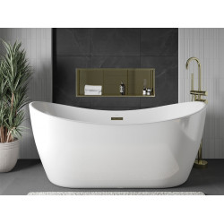 Mexen X-Wall-R  falba építhetö polc falfülke  polcal 90 x 30 cm, arany  - 1950903010S Falfülke